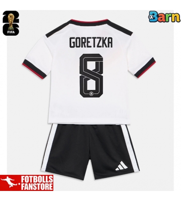 Tyskland Leon Goretzka #8 Hemmatröja Barn VM 2026 Kortärmad (+ Korta byxor)